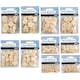 Treknapper Creativ Company Dia 8+11+15+18+23 mm 440 stk/1 Pk