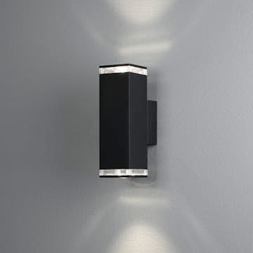 Vegglampe Gnosjö Konstsmide Pollux Opp/Ned 2xGU10
