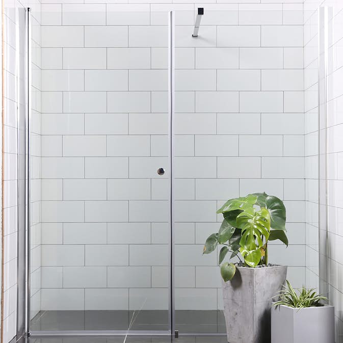 Dusjdør Bathlife Allsidig Rett Vegg + Rett Dør Nisje