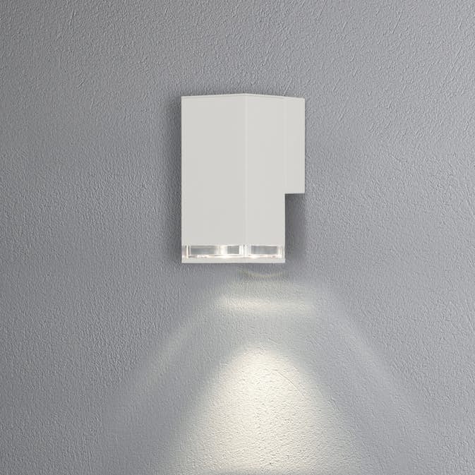 Vegglampe Gnosjö Konstsmide Pollux Ned 2xGU10