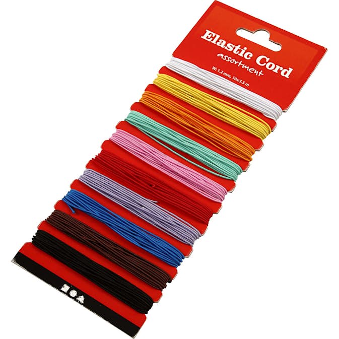 Elastisk Smykketråd Creativ Company Sortiment 10 stk 1 Pk