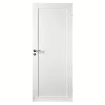 Innerdør Swedoor Unique 01L BxH: 80x210 (dørbladmål: 72,5x204), Hvit S0502-Y Outlet