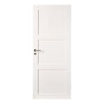 Innerdør Swedoor Unique 03L Hvit BxH: 90x210 (dørbladmål: 82,5x204) Outlet