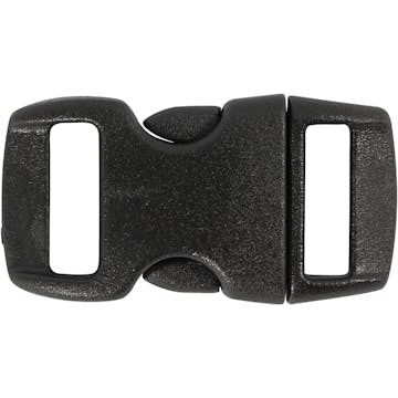 Klikklås Creativ Company 29x15 mm Hullstr 3x11 mm Svart 4 stk/1 Pk