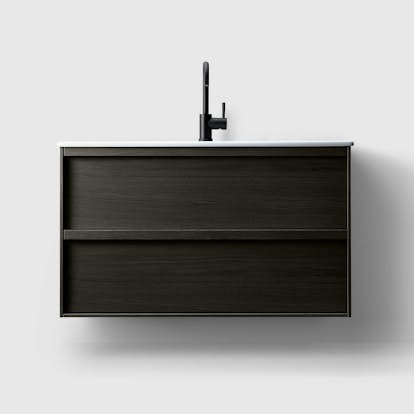 Tvättställsskåp Haven H2/100 med Porslinshandfat