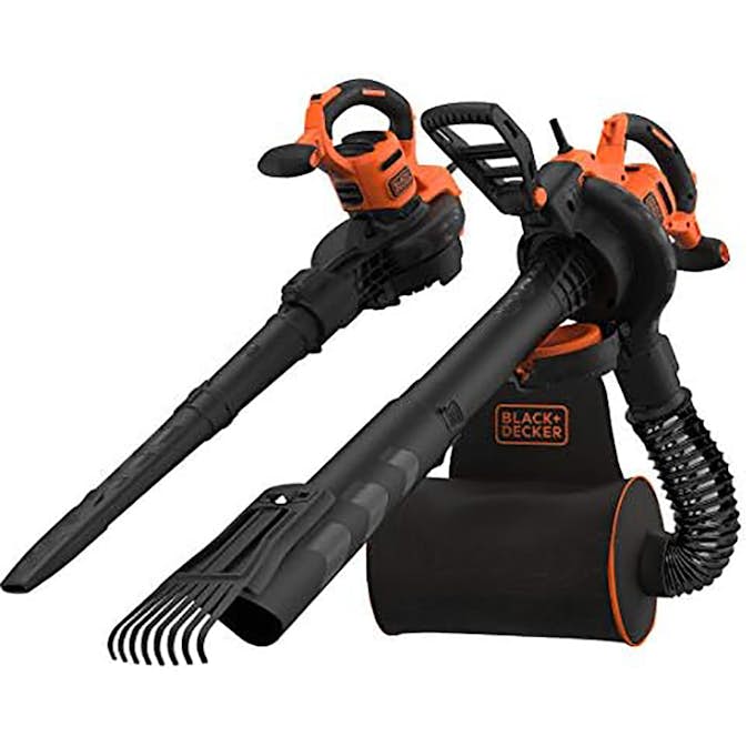 Løvblåser Black&Decker BEBLV301 72L 3000W Med Rake