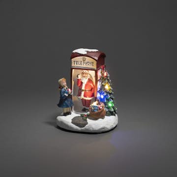 Juleby Gnosjö Konstsmide Telefonkiosk 5 LED