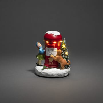 Juleby Gnosjö Konstsmide Postkasse 6 LED