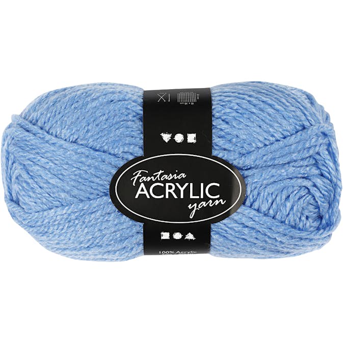 Akrylgarn Creativ Company Fantasia 80 m 50 g/1 nst