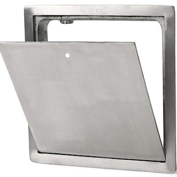 Spjeldventil Bårebo 102 Aluminium 150x150 mm