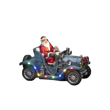 Juleby Gnosjö Konstsmide Nisse i Bil 11 LED