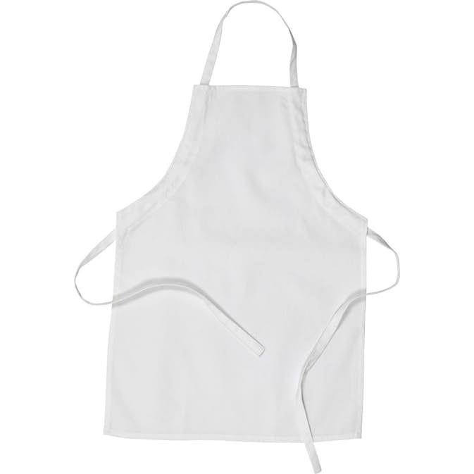 Forkle Creativ Company Hvit Str 4-6 År 210 g 61 cm