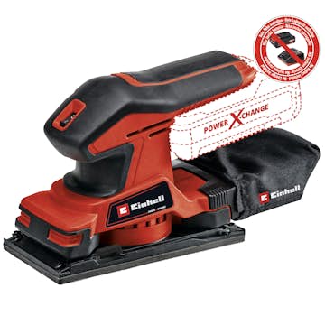 Slipemaskin Einhell TC-OS 18/187 Li 18V Uten Batteri og Lader