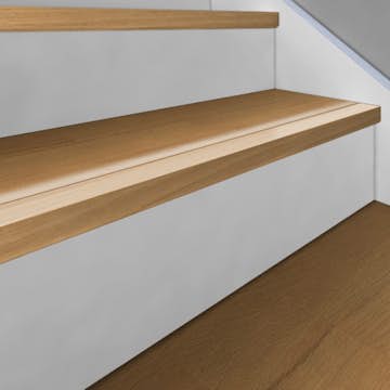 Trappnos Kährs Massiv 60x35 mm Original 15 mm Woodloc Ek Lack