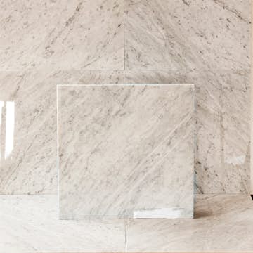 Marmor Arredo Carrara C Polert Hvit 60x60 cm