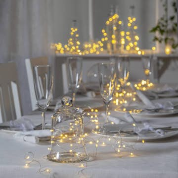 Lyslenke Star Trading Dew Drop LED 100 Lys med 11 ulike funksjoner