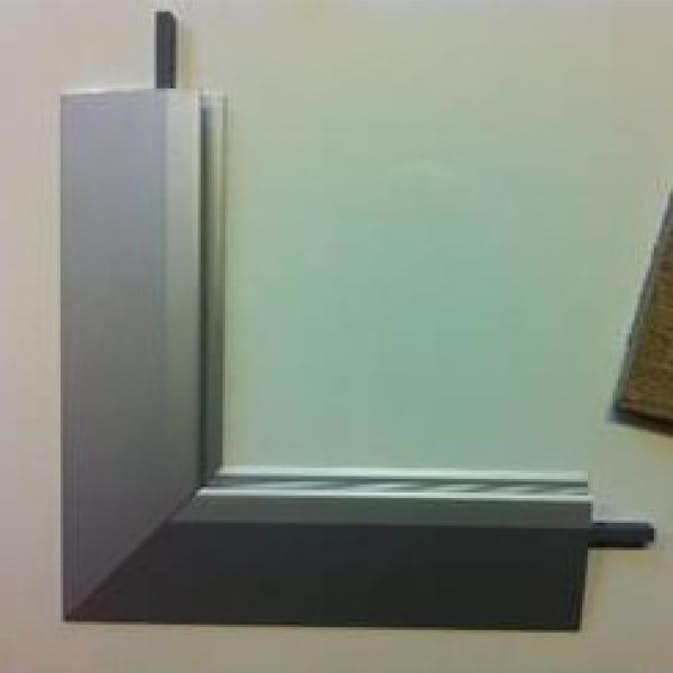 Hjørneprofil BerryAlloc Matt Sølv