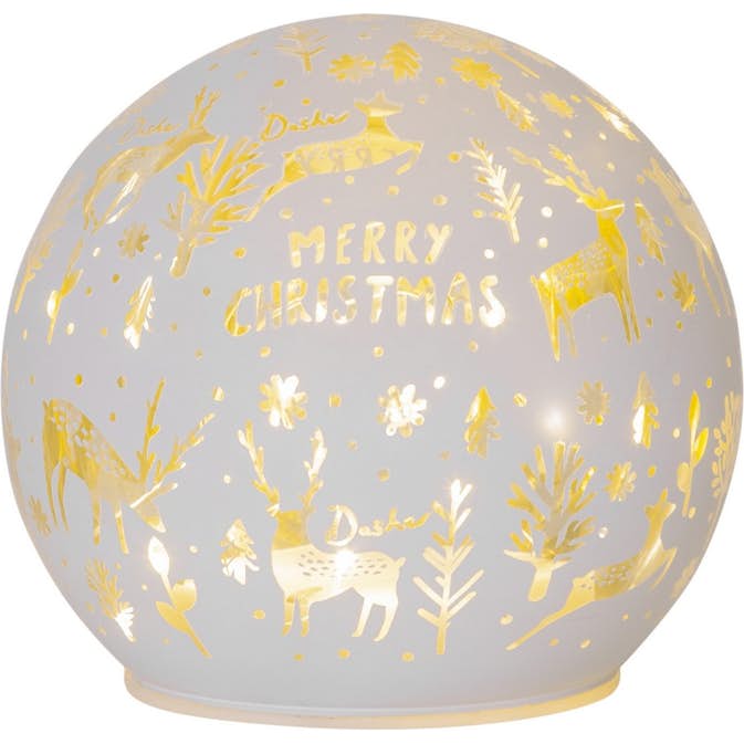 Glassdekorasjon Star Trading MerryX-mas