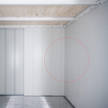 Interiørpaneler Biohort til Redskapsbod Neo med Dobbeldør