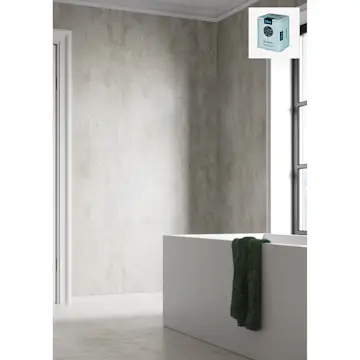 Baderomspanel Fibo 2204 M66 S Cracked Cement med Monteringsskruer