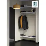 Baderomspanel Fibo 5342 M63 EM Sahara med Monteringsskruer