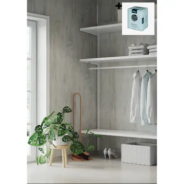 Baderomspanel Fibo 2898 F00 Shabby Chic med Monteringsskruer