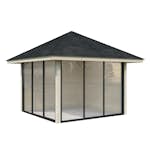 Hagestue Palmako Bianca 8,3 m2 Sett 201 Slide