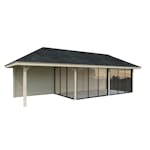 Hagestue Palmako Bianca 24,9 m2 Sett 218 Slide