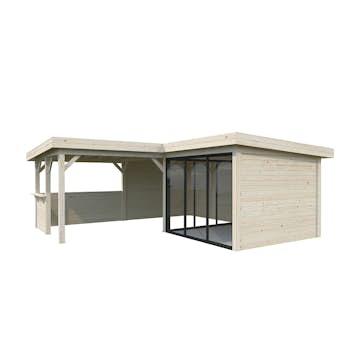 Hagestue Palmako Lenna 24,9 m2 Set 409 Slide