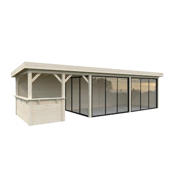 Hagestue Palmako Lenna 24,9 m2 Set 419 Slide