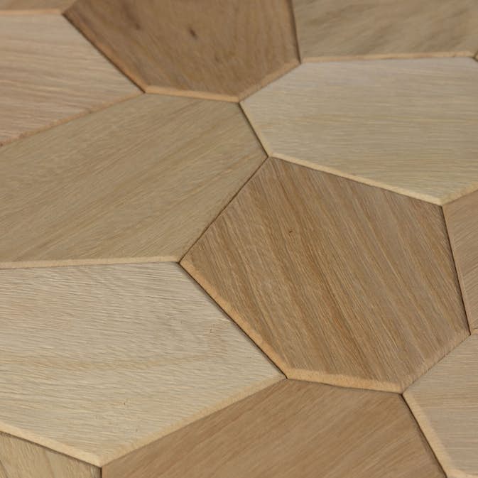 Veggpanel Emotionwood Hexagon