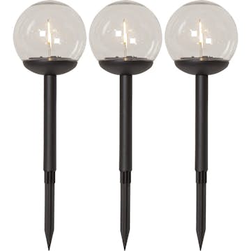 Solcellepullert Star Trading 3pk Solc Dek Globe Gang
