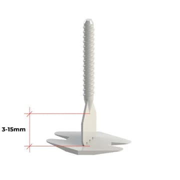 Hurricane Nivåskruv 2 mm 250 st