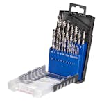Bor KWB HSS Silver Star 1-10 mm 19-deler