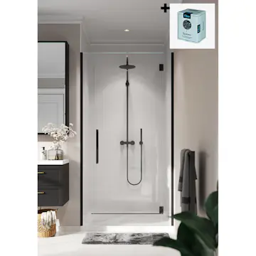 Baderomspanel Fibo 1091 M0303 Rhodos White med Monteringsskruer