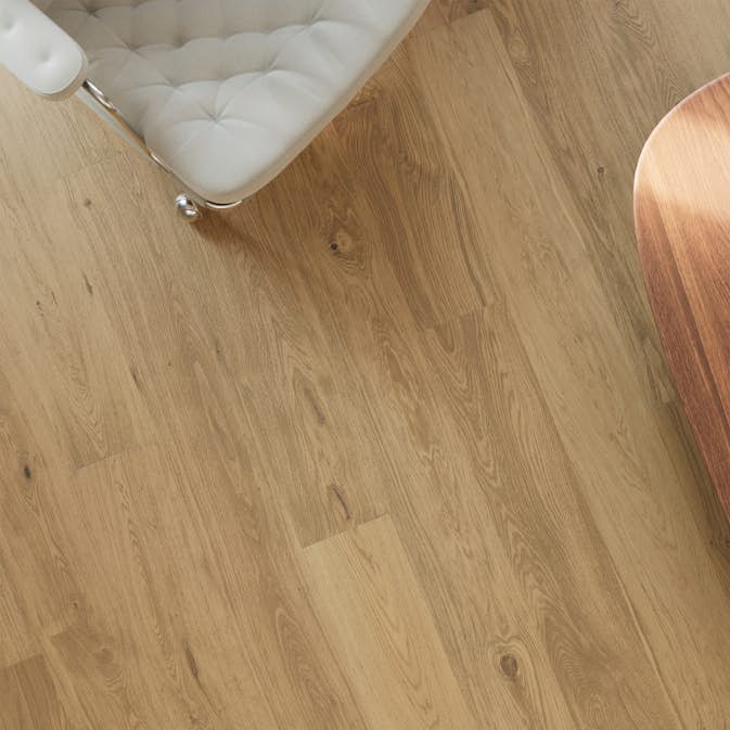 Trägolv Bjelin Härdad Ek Oak Nature Natural