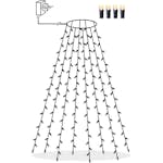 Juletrelys Star Trading Serie LED 160L
