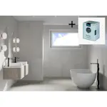 Baderomspanel Fibo 1533 Gris Grande med Monteringsskruer