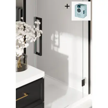 Baderomspanel Fibo 1091 M10 Rhodos White med Monteringsskruer