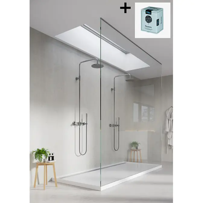 Baderomspanel Fibo 1412 M6040 Avalon Pine med Monteringsskruer