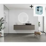 Baderomspanel Fibo 5091 M10 Athen White med Monteringsskruer