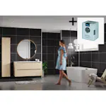 Baderomspanel Fibo 8056 M6040 Lentini Dark med Monteringsskruer