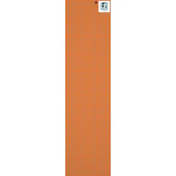 Baderomspanel Fibo 2122 M0303 Orange med Monteringsskruer