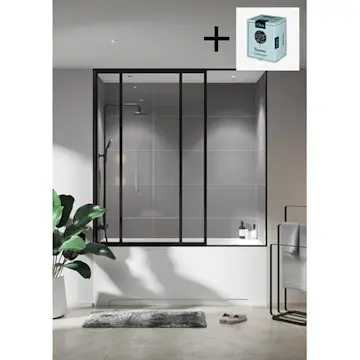 Baderomspanel Fibo 0089 M6040 Aberdeen med Monteringsskruer