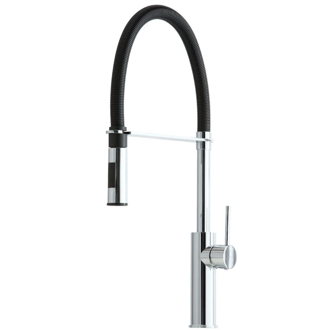 Kjøkkenbatteri Lavabo Kubus 020 med Uttrekkbar Tut