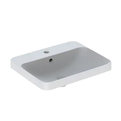 Tvättställ Geberit Variform 550 mm Infälld Rektangulärt Kanthylla