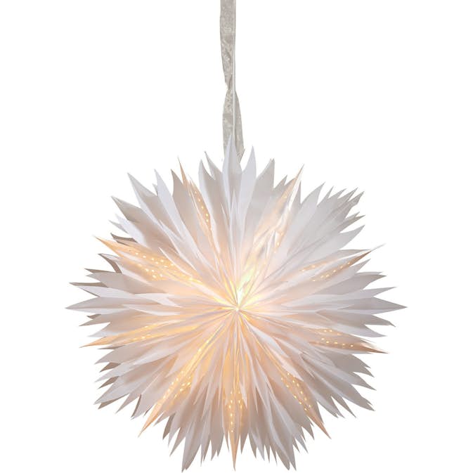 Papirstjerne Star Trading DIS 60 Hvit Julestjerne for Vindu