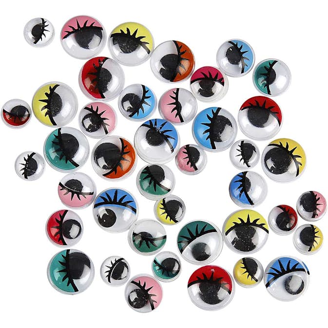 Rulleøyne Creativ Company uten Lim 8-12 mm 1 Pk