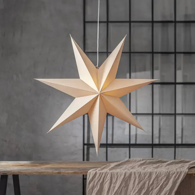 Adventstjerne Star Trading Plain Papirstjerne 90 cm