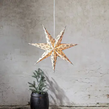 Adventstjerne Star Trading Cotton Kongle